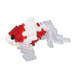 Preview: Wakin Goldfisch Rot- Nanoblock Mini Serie