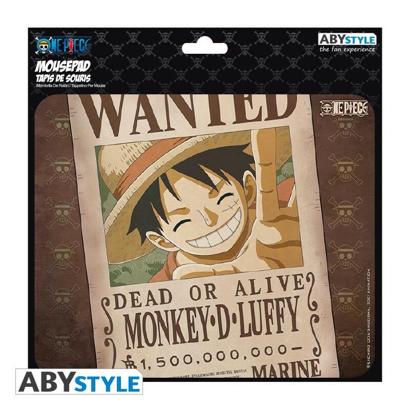 Preview: "Wanted Ruffy" - Flexibles Mousepad - One Piece - AbyStyle