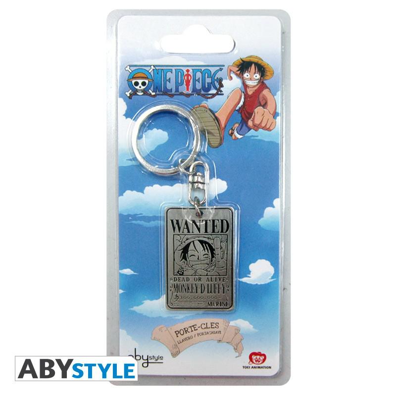 Preview: Wanted Ruffy - Schlüsselanhänger - One Piece - AbyStyle