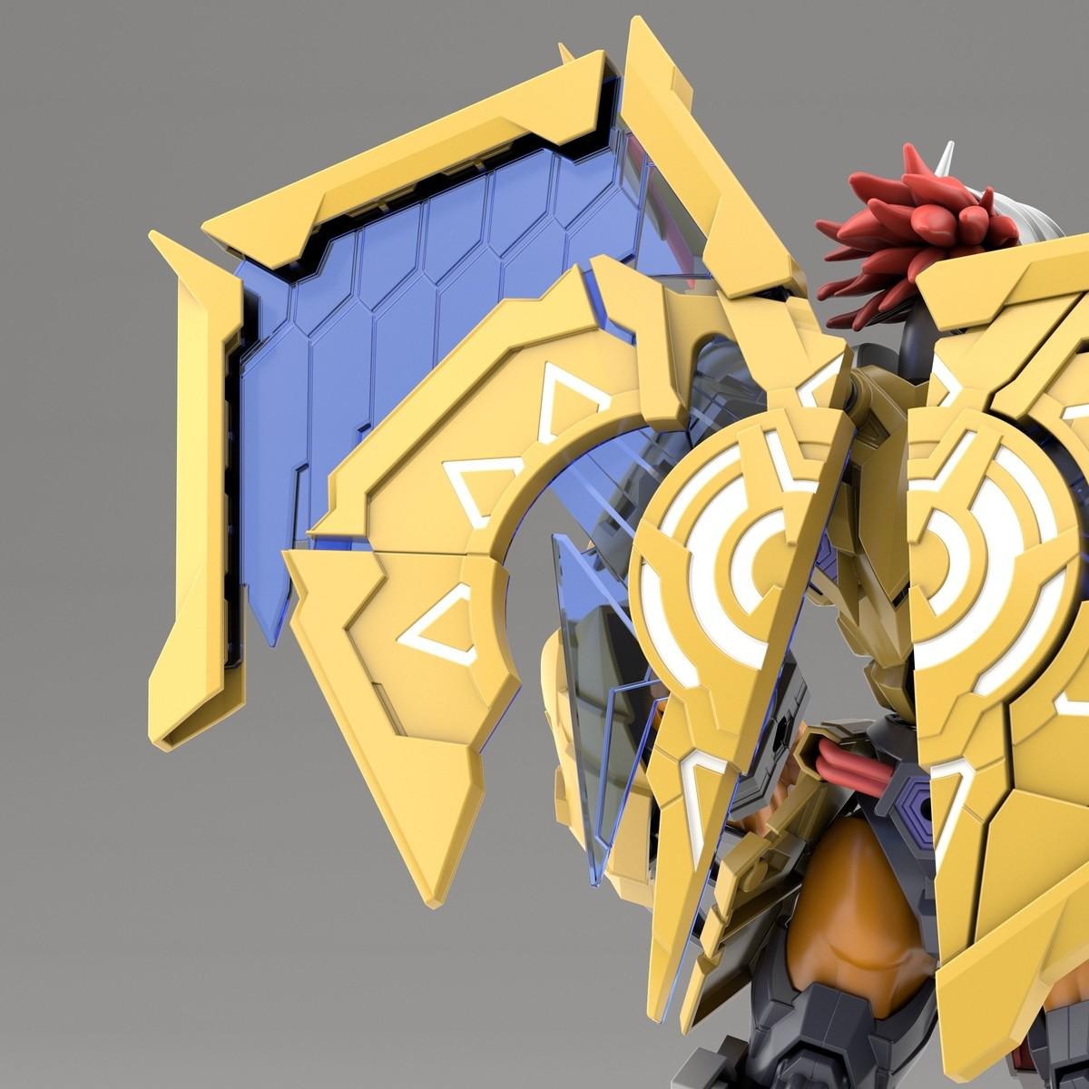 Preview: WarGreymon - Digimon Figure-rise Standard Amplified Model Kit - Bandai Spirits