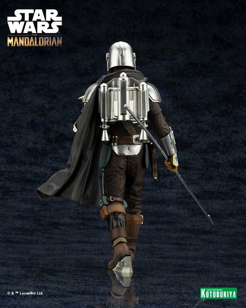 Preview: Mandalorian mit Grogu - Star Wars - ARTFX - Kotobukiya