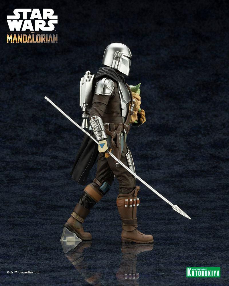 Preview: Mandalorian mit Grogu - Star Wars - ARTFX - Kotobukiya