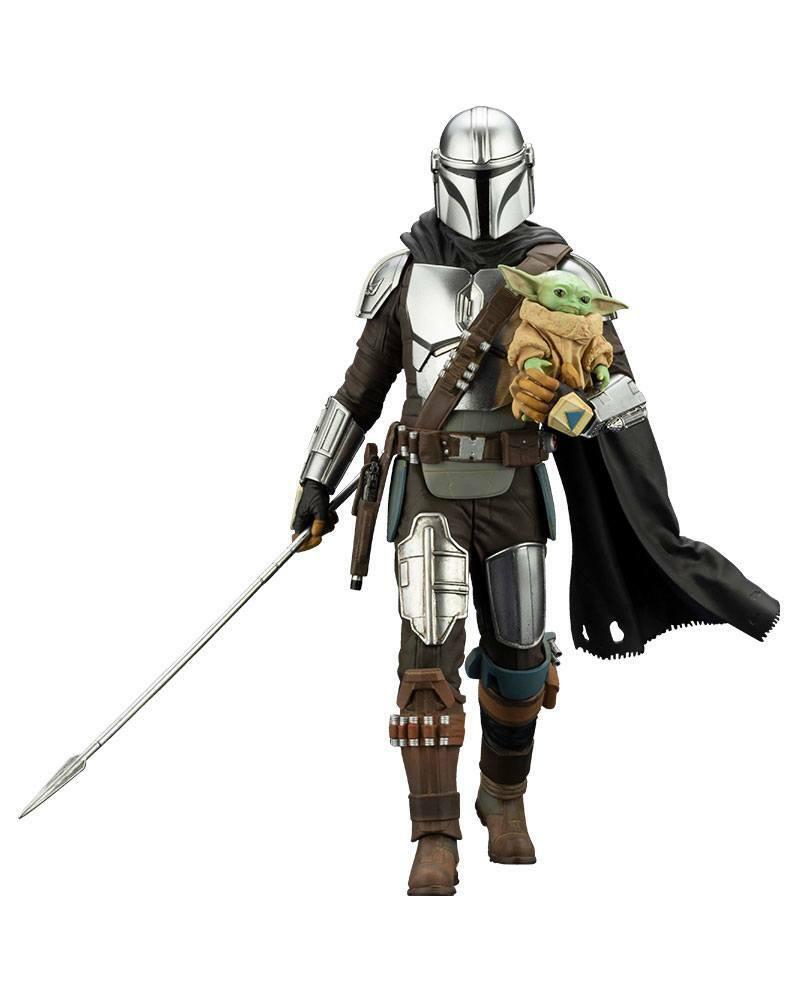 Preview: Mandalorian mit Grogu - Star Wars - ARTFX - Kotobukiya