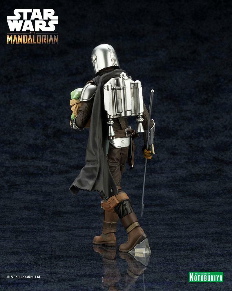 Preview: Mandalorian mit Grogu - Star Wars - ARTFX - Kotobukiya