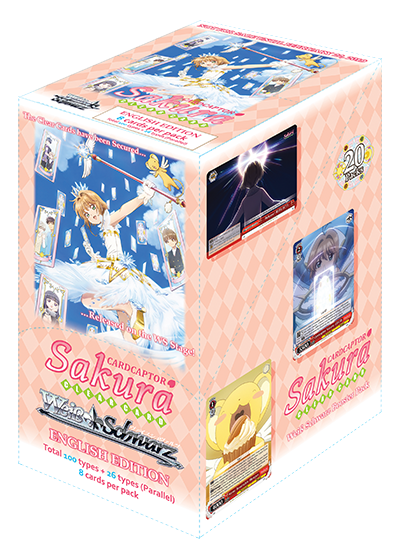 Preview: Weiss Schwarz Booster -Card Captor Sakura Clear Card (enthält  je 8 Karten) (Englische Version)