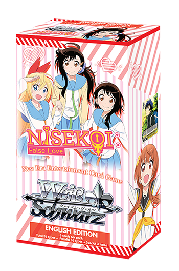 Preview: Weiss Schwarz Booster Packung - Nisekoi Extra Set (enthält 6 Karten) (englische Version)