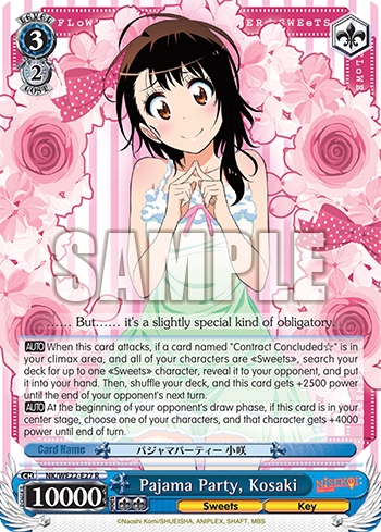 Preview: Weiss Schwarz Booster Packung - Nisekoi Extra Set (enthält 6 Karten) (englische Version)