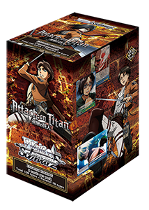 Preview: Weiss Schwarz Boosterpackung - Attack on Titan (enthält 8 Karten) (englische Version)