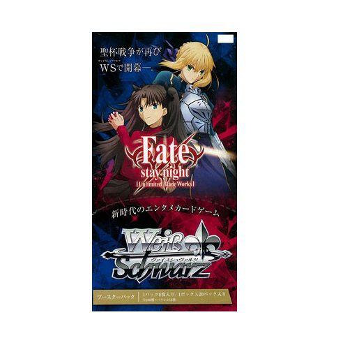 Preview: Weiss Schwarz Boosterpackung - Fate/stay Night Unlimited Blade Works (enthält 8 Karten) (englische Version)