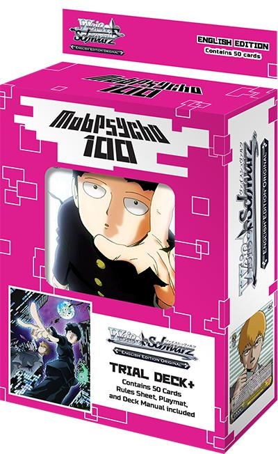 Preview: Weiss Schwarz - Mob Psycho 100 - Trial Deck＋(Plus) - (Englische Version)