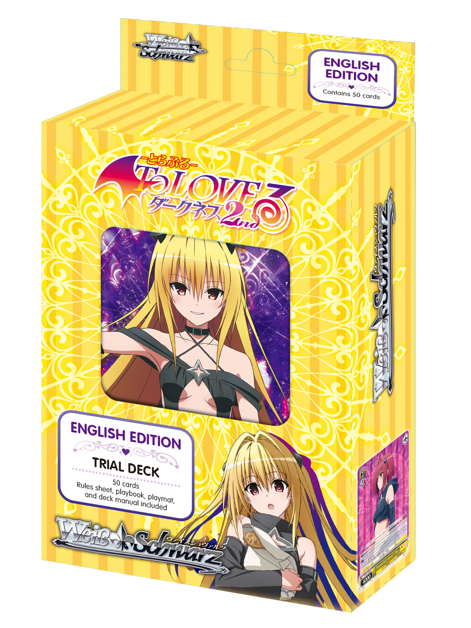 Preview: Weiss Schwarz Trial Deck - To Love Ru Darkness 2nd (englische Version)