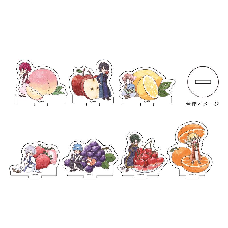 Preview: Lucky Box - Yona Prinzessin der Morgendämmerung / Akatsuki no Yona (Fruits Version) - Kleine Acrylaufsteller (Graff Art Design) - A3