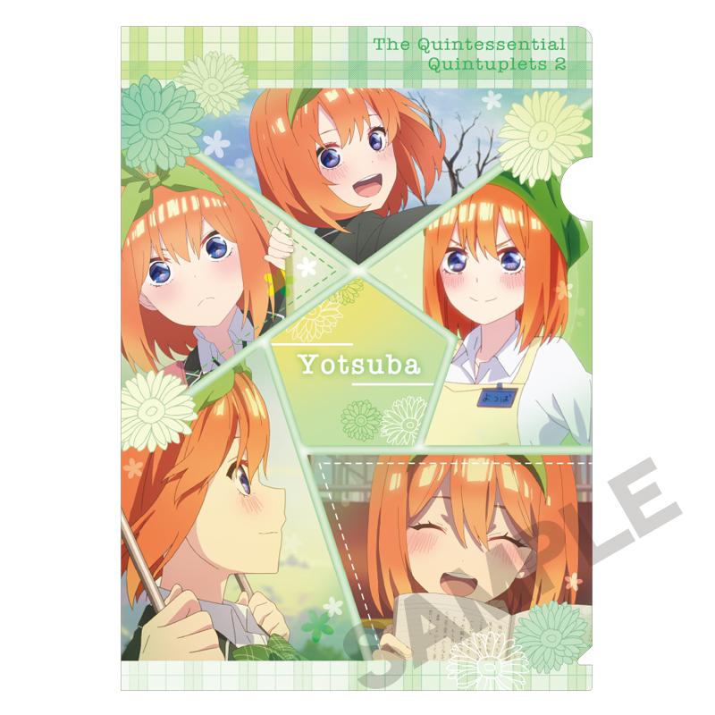 Preview: Yotsuba Scenes - The Quintessential Quintuplets Season 2 - Clear File / Aktenhülle A4 -  Crux