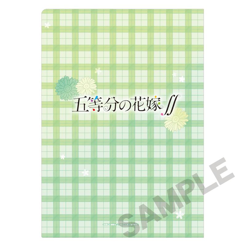 Preview: Yotsuba Scenes - The Quintessential Quintuplets Season 2 - Clear File / Aktenhülle A4 -  Crux