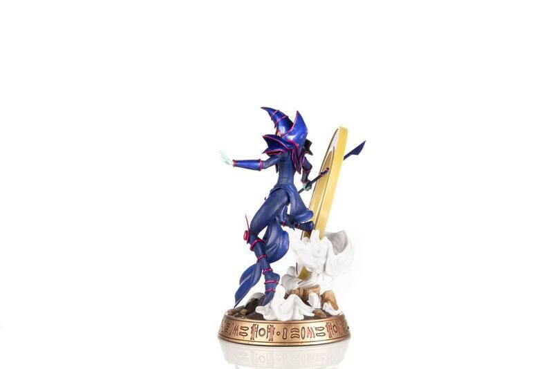 Preview: Schwarzer / Dunkler Magier - Blaue Karten Edition - First 4 Figures - Yu-Gi-Oh! PVC Figur