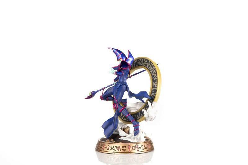 Preview: Schwarzer / Dunkler Magier - Blaue Karten Edition - First 4 Figures - Yu-Gi-Oh! PVC Figur