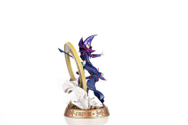 Preview: Schwarzer / Dunkler Magier - Blaue Karten Edition - First 4 Figures - Yu-Gi-Oh! PVC Figur