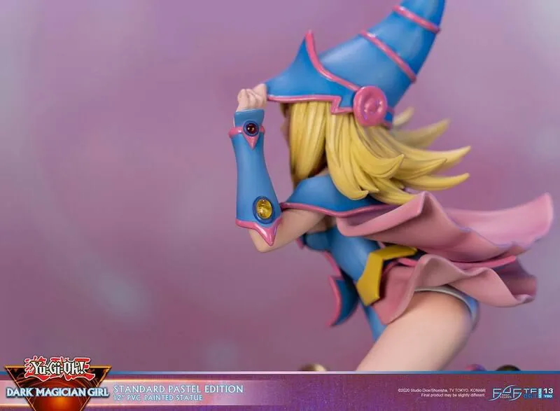 Preview: Schwarzes / Dunkles Magiermädchen - Pastel Edition - First 4 Figures - Yu-Gi-Oh! PVC Figur