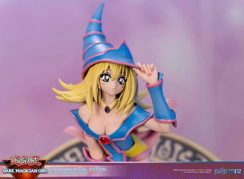 Preview: Schwarzes / Dunkles Magiermädchen - Pastel Edition - First 4 Figures - Yu-Gi-Oh! PVC Figur