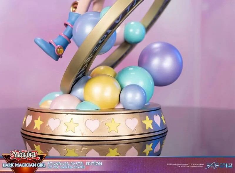 Preview: Schwarzes / Dunkles Magiermädchen - Pastel Edition - First 4 Figures - Yu-Gi-Oh! PVC Figur