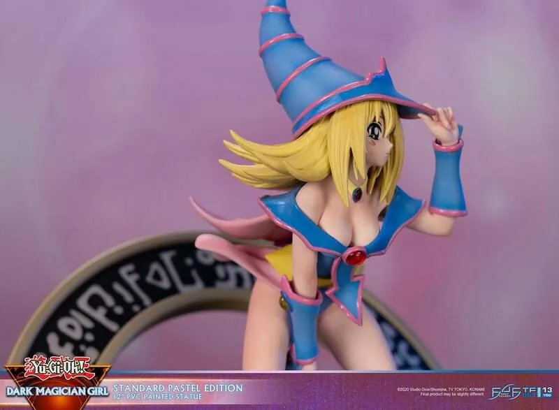 Preview: Schwarzes / Dunkles Magiermädchen - Pastel Edition - First 4 Figures - Yu-Gi-Oh! PVC Figur