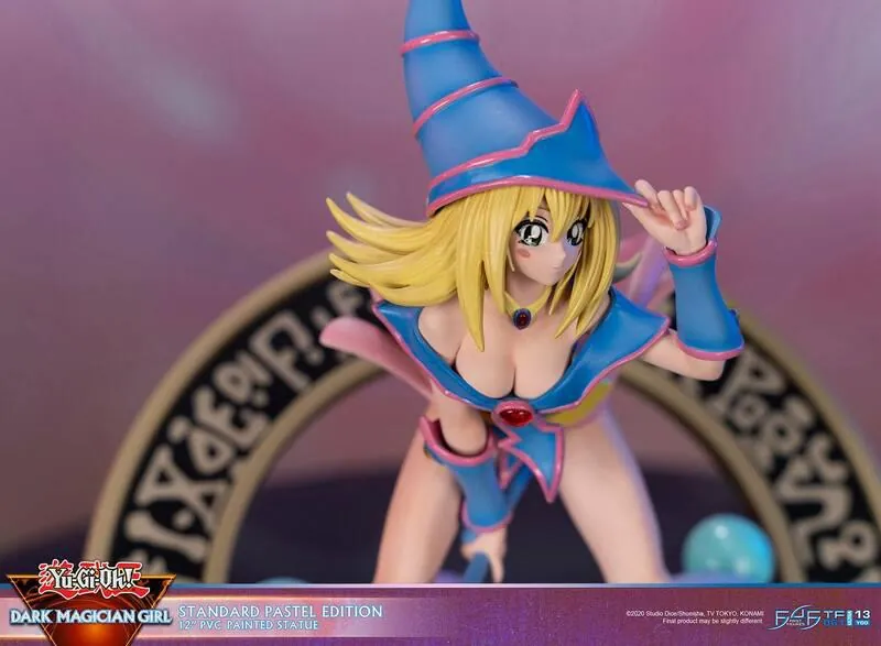 Preview: Schwarzes / Dunkles Magiermädchen - Pastel Edition - First 4 Figures - Yu-Gi-Oh! PVC Figur