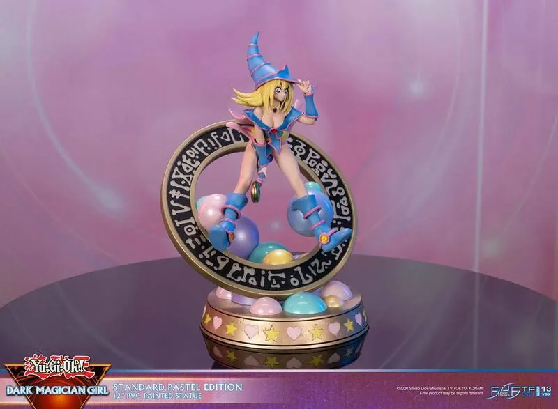 Preview: Schwarzes / Dunkles Magiermädchen - Pastel Edition - First 4 Figures - Yu-Gi-Oh! PVC Figur