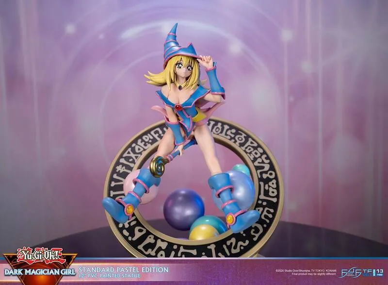 Preview: Schwarzes / Dunkles Magiermädchen - Pastel Edition - First 4 Figures - Yu-Gi-Oh! PVC Figur