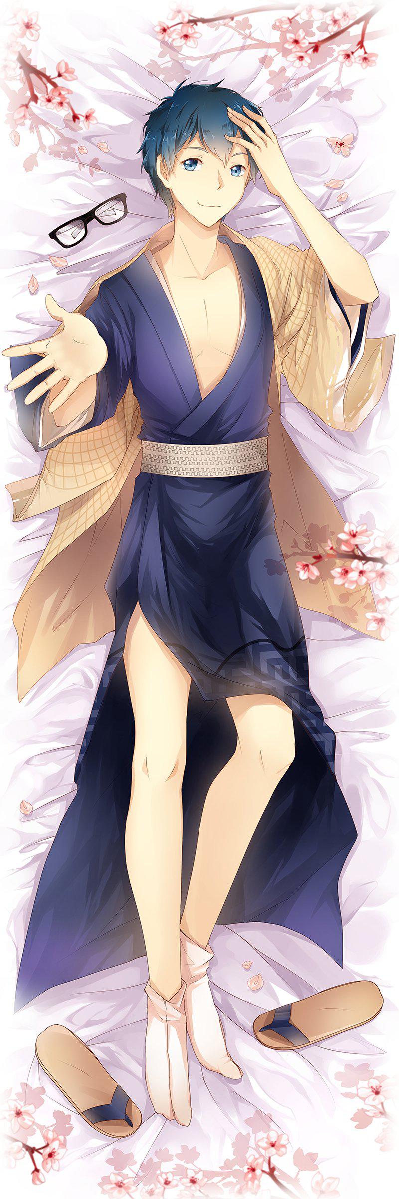 Preview: Yuji - kawaiiNihongo - Dakimakura Kissen-Bezug - 150 x 50 cm