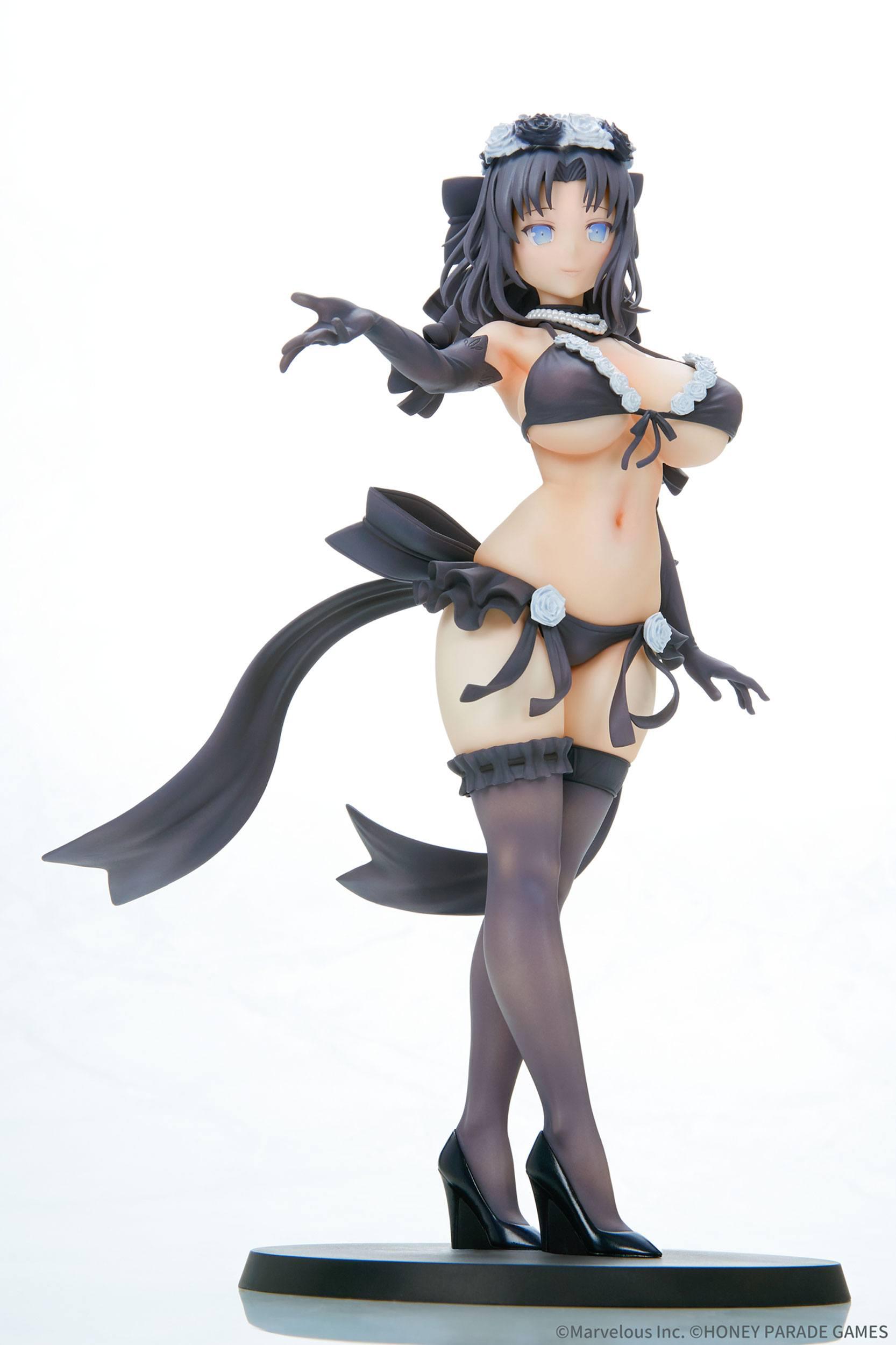 Preview: Yumi - Wedding 2018 Black Ver. - Shinobi Master Senran Kagura: New Link - Q-Six