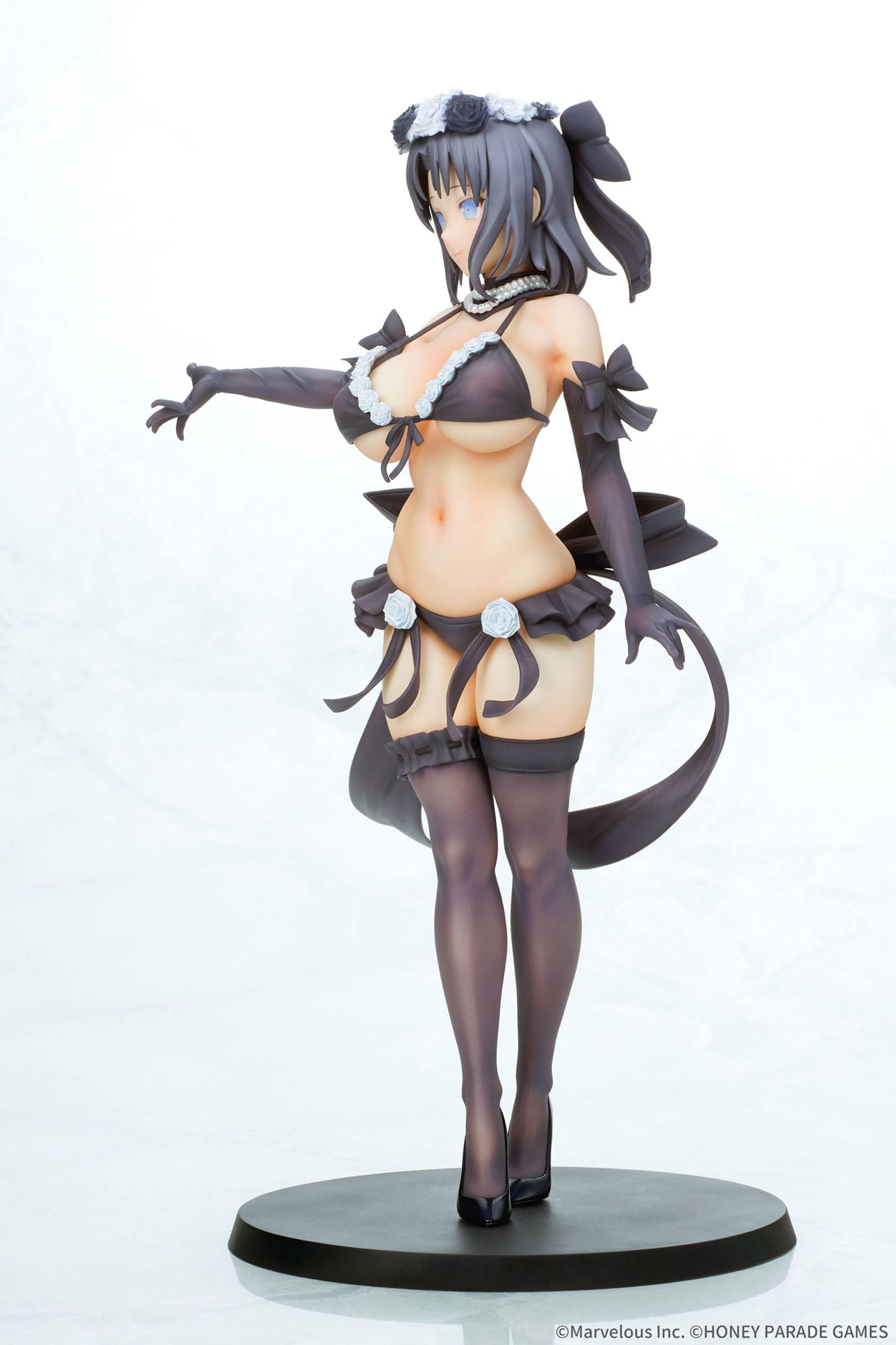 Preview: Yumi - Wedding 2018 Black Ver. - Shinobi Master Senran Kagura: New Link - Q-Six