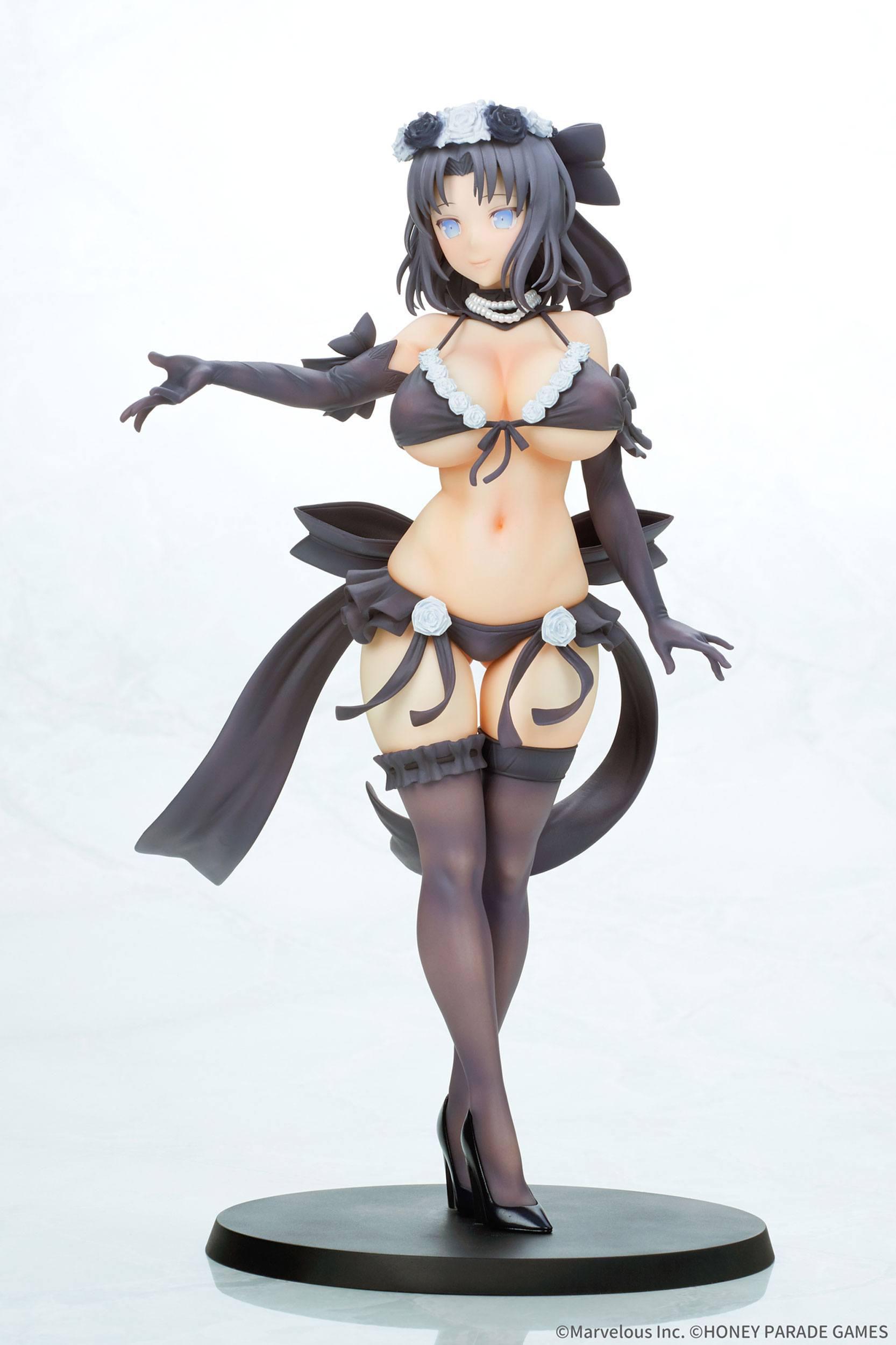 Preview: Yumi - Wedding 2018 Black Ver. - Shinobi Master Senran Kagura: New Link - Q-Six