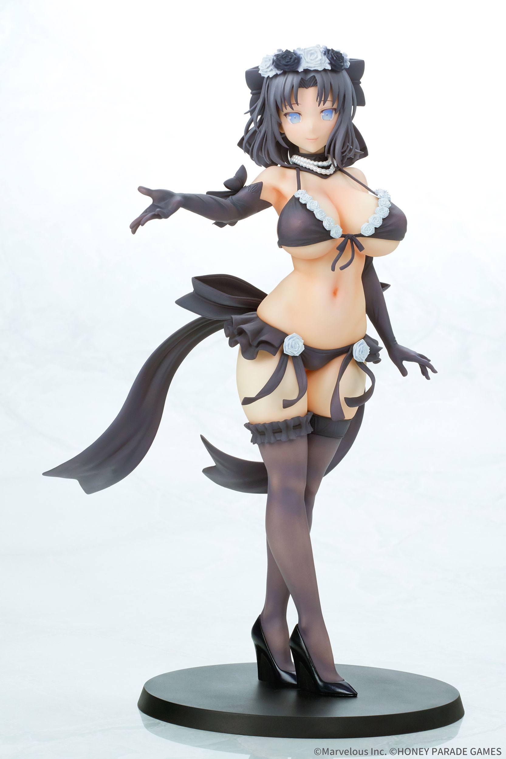 Preview: Yumi - Wedding 2018 Black Ver. - Shinobi Master Senran Kagura: New Link - Q-Six