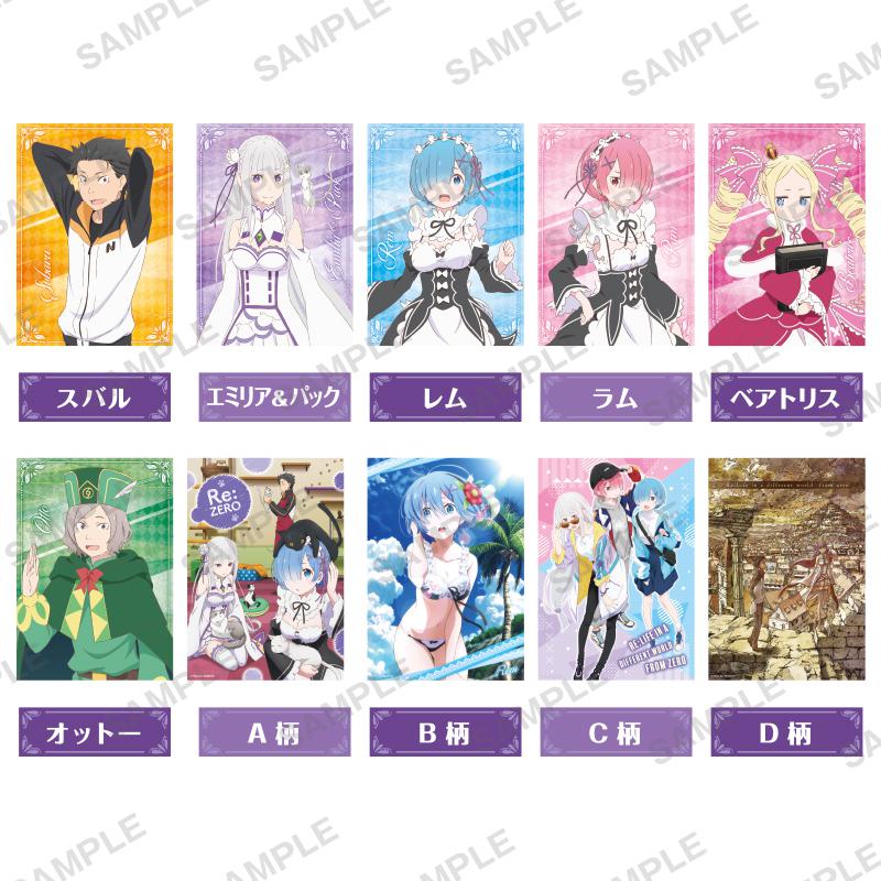 Preview: Lucky Box - Re:Zero - Trading Visual Sheet