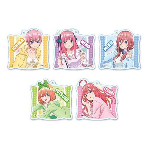 Preview: Lucky Box -The Quintessential Quintuplets (Room Wear) - Acryl-Anhänger - Ensky