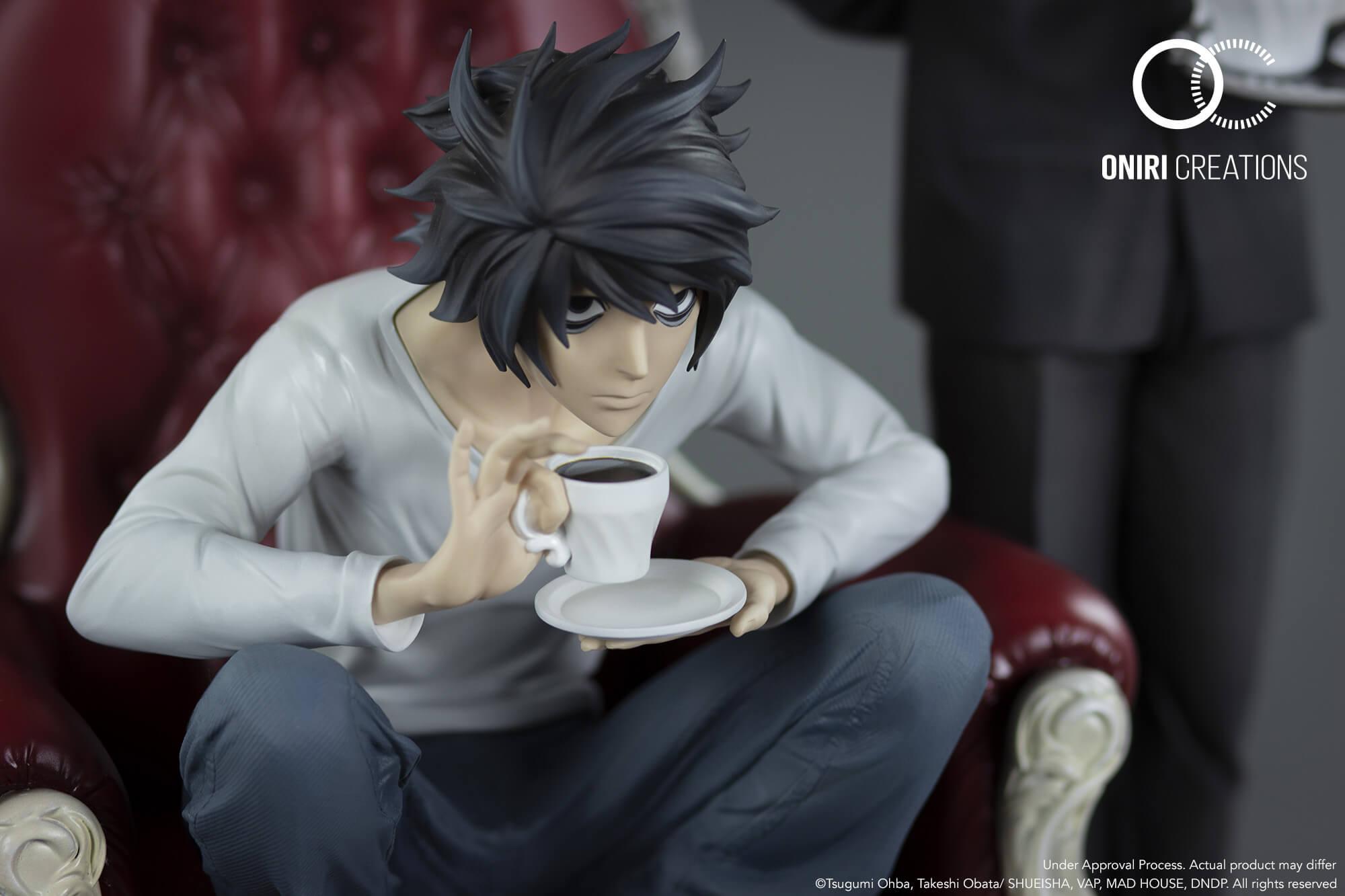 Preview: L und Watari - Death Note Diorama - Oniri Creations