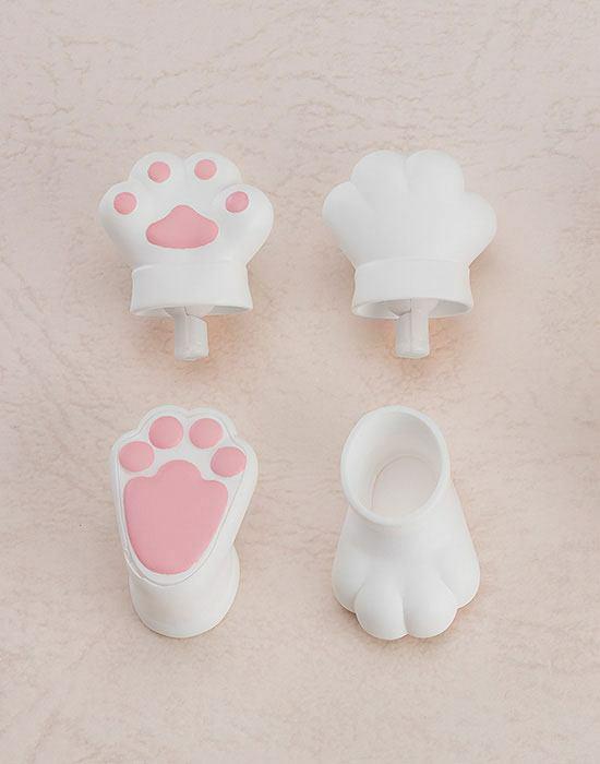 Preview: Weiße Pfoten - Nendoroid Doll Animal Hand Parts Set