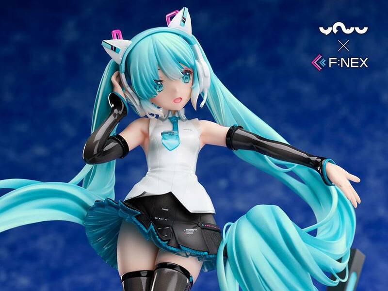 Preview: Miku Hatsune - Cat Ear Headphone F:Nex - Furyu