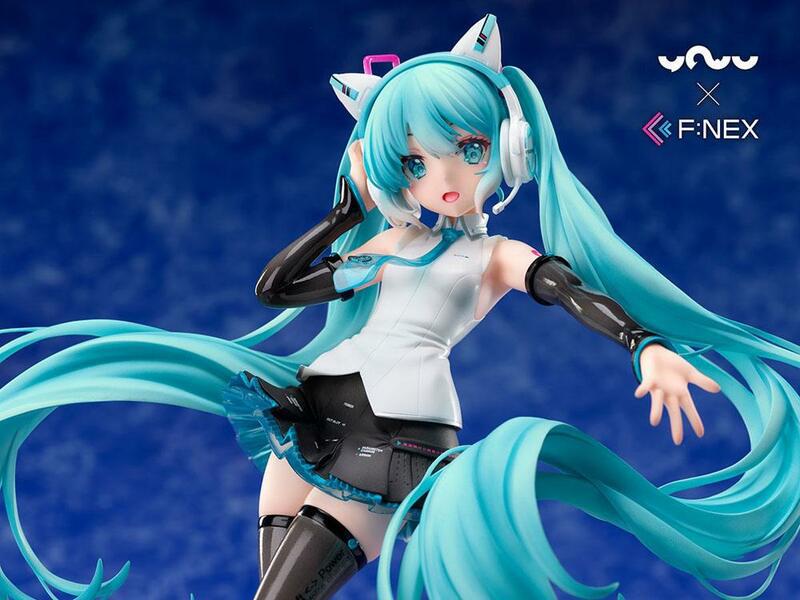 Preview: Miku Hatsune - Cat Ear Headphone F:Nex - Furyu