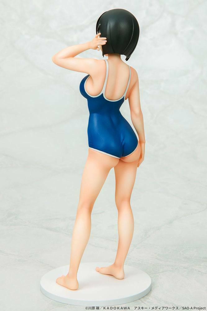 Preview: Suguha Kirigaya - Navy Blue Swimsuit - Q-Six