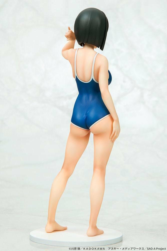 Preview: Suguha Kirigaya - Navy Blue Swimsuit - Q-Six