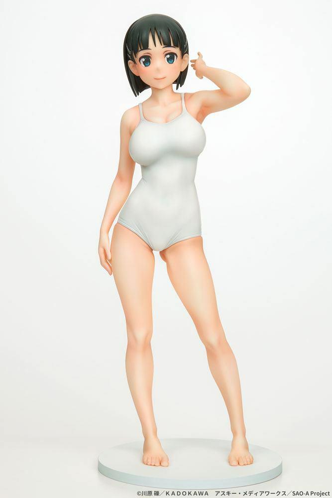 Preview: Suguha Kirigaya - White Swimsuit - Q-Six