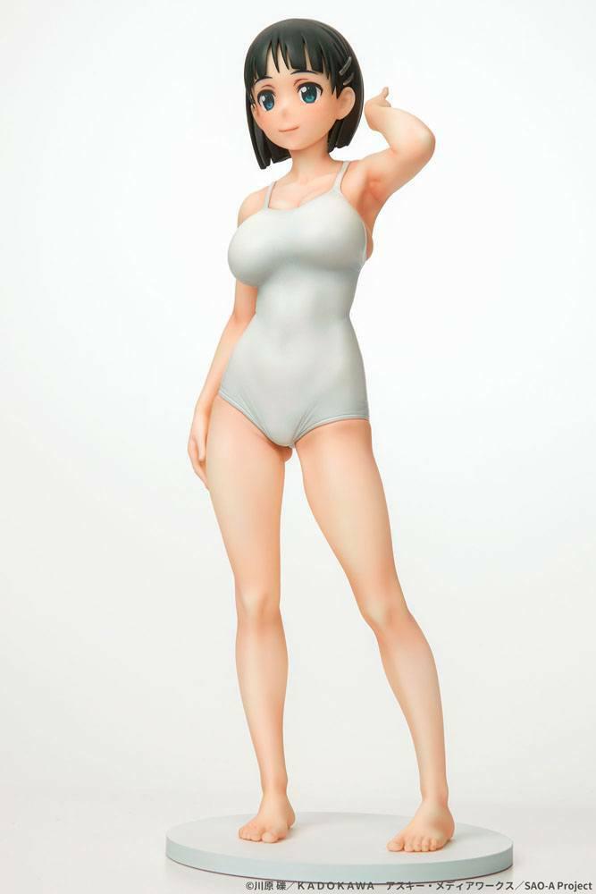 Preview: Suguha Kirigaya - White Swimsuit - Q-Six