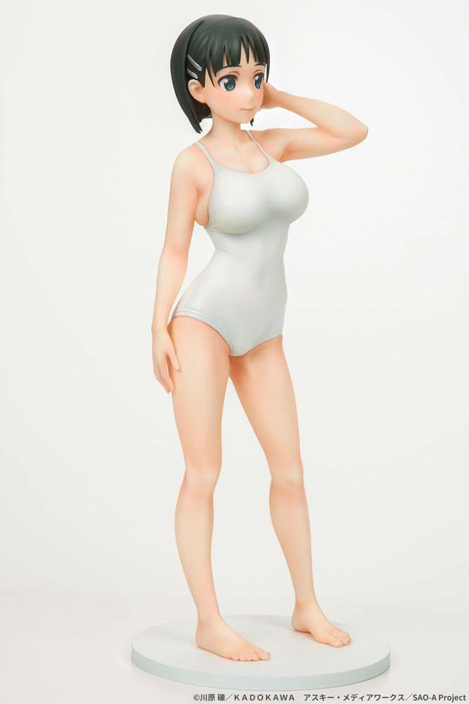 Preview: Suguha Kirigaya - White Swimsuit - Q-Six