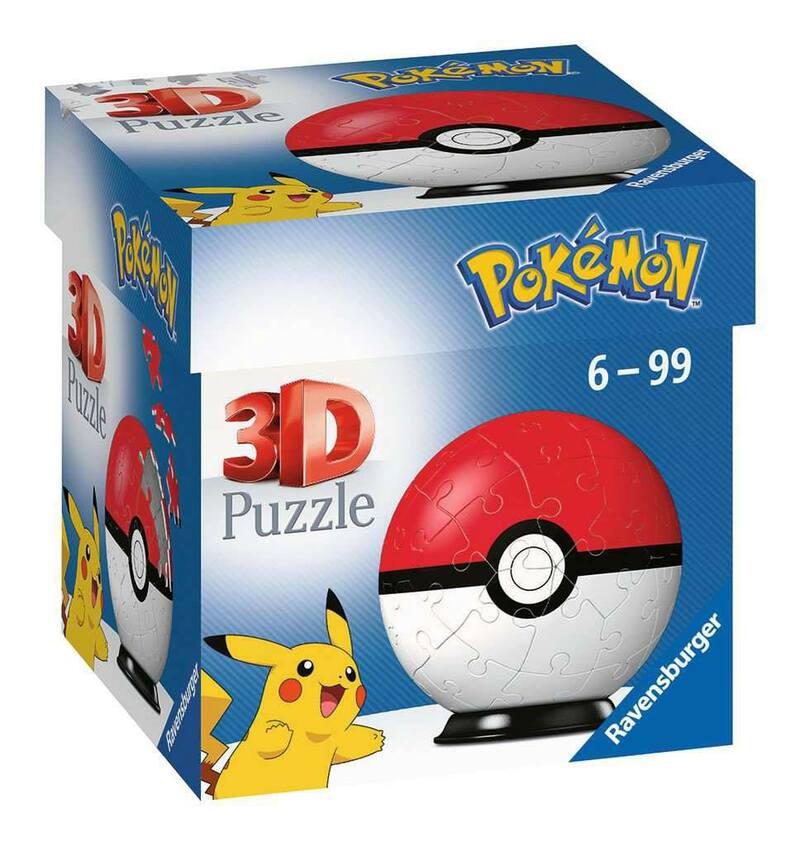 Preview: Pokéball - Pokémon 3D Puzzle - Ravensburger (54 Teile)