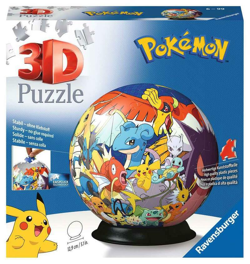 Preview: Puzzle Ball - Pokémon 3D Puzzle - Ravensburger (72 Teile)