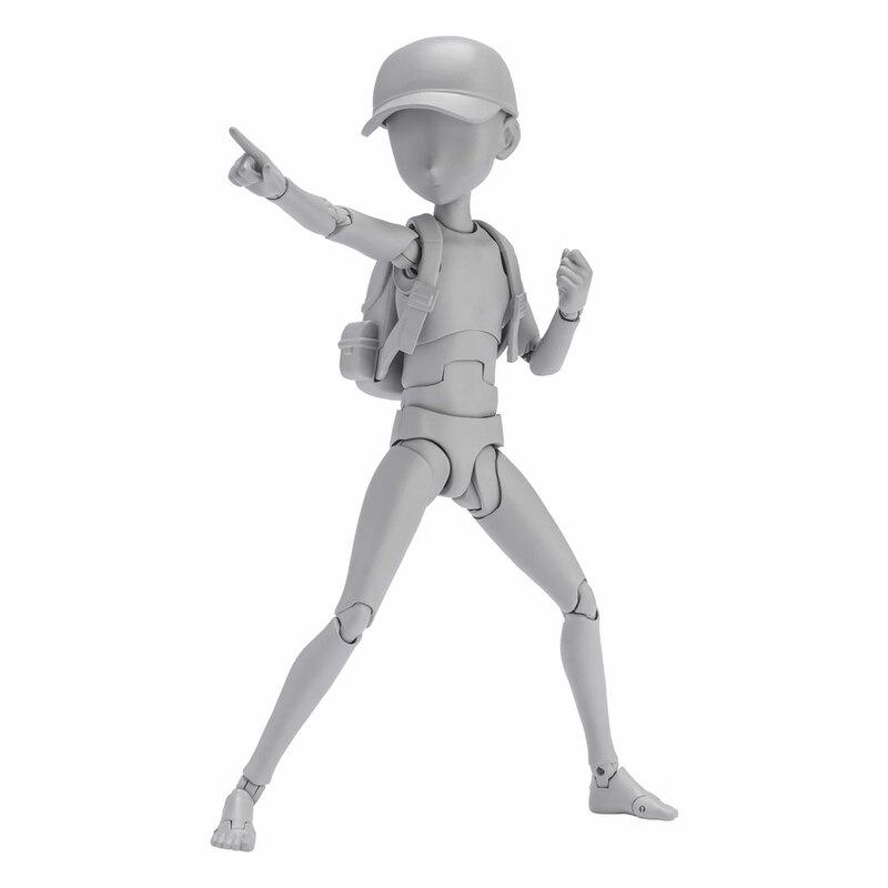 Preview: Body-Kun DX Set - Ken Sugimori Edition Gray Color - S.H. Figuarts