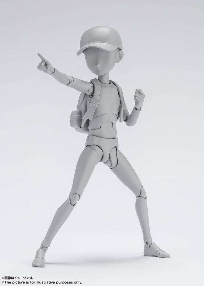 Preview: Body-Kun DX Set - Ken Sugimori Edition Gray Color - S.H. Figuarts