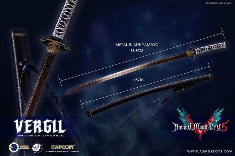 Preview: Vergil - Devil May Cry 5 Actionfigur - Asmus