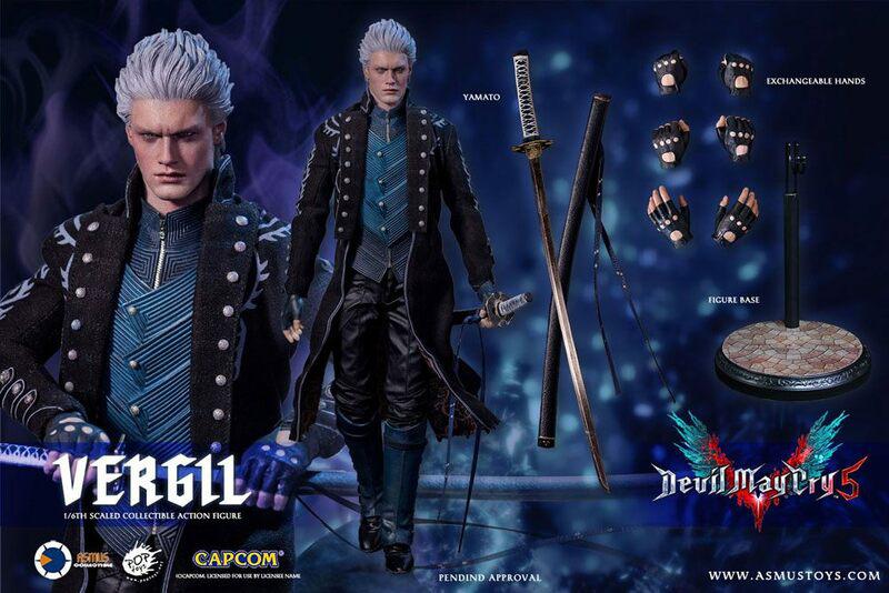 Preview: Vergil - Devil May Cry 5 Actionfigur - Asmus